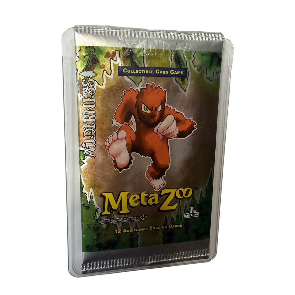 MetaZoo Cryptid Nation Wilderness 1st Edition Booster Cards Sealed